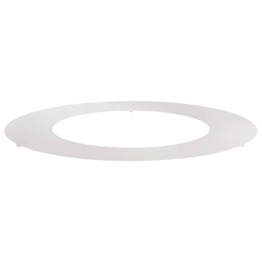 Geschikt Voor Vlakke Boomring Zilver Ø50 / 80 Cm Roestvrij Staal