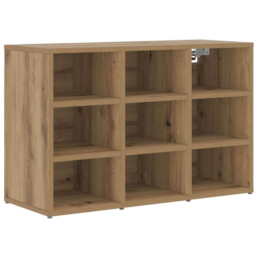 Schoenenkast Artisan Eiken Bewerkt Hout