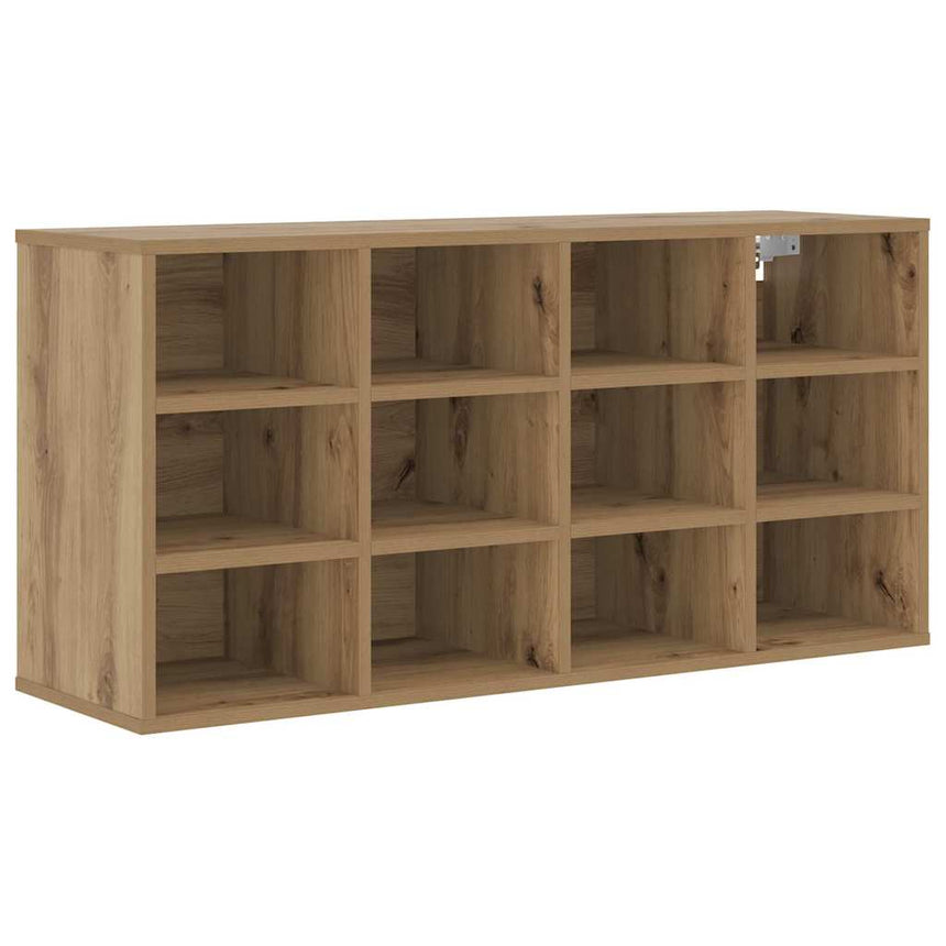 Schoenenkast Artisan Eiken Bewerkt Hout