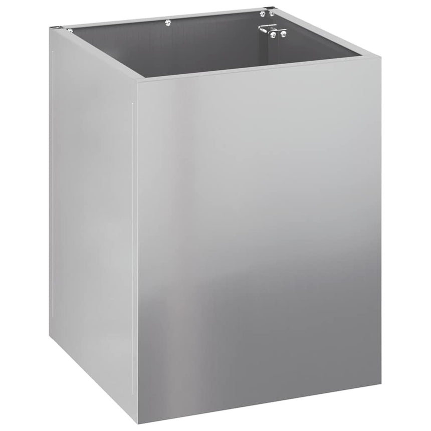 Tuin Plantpot Gegevens Staal 32 X 32 X 40 Cm Gegevens Staal