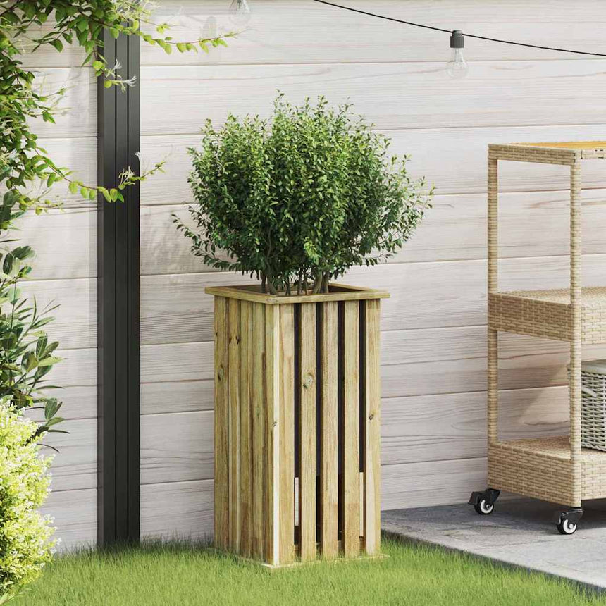 Plantkisten Bruin 33 X 33 X Geïmpregneerd Grenenhout