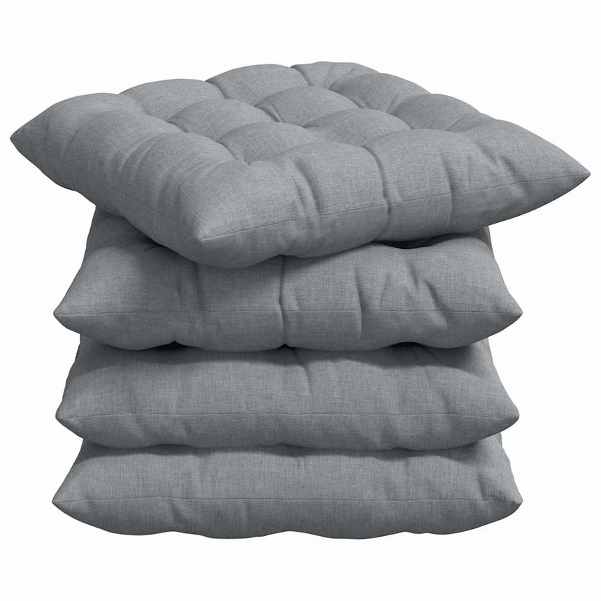 Zitkussens 4 Pcs 40 X 40 X 6 Cm Stof