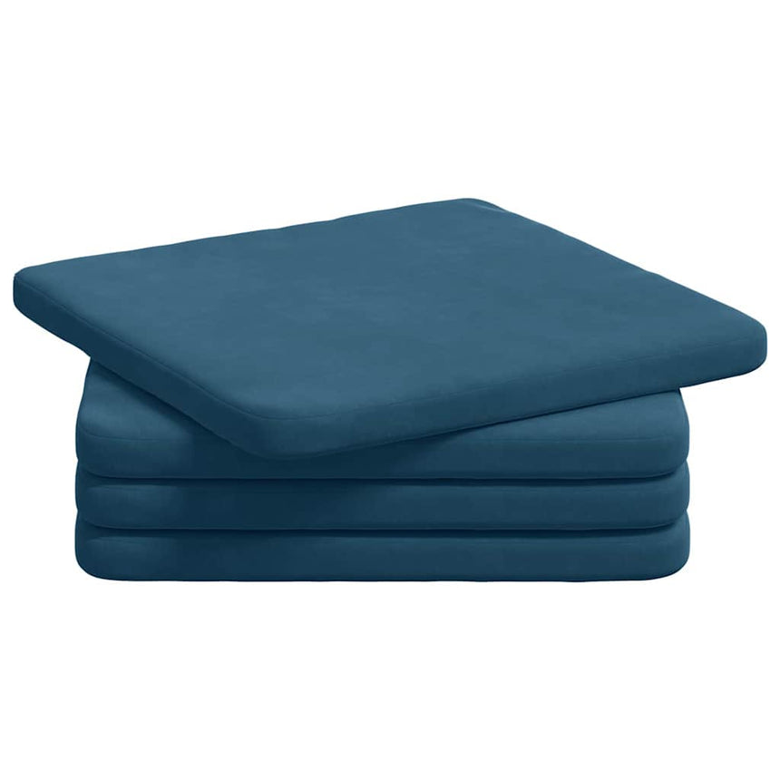 Zitkussens 4 Pcs 40 X 40 X 3 Cm Fluweel