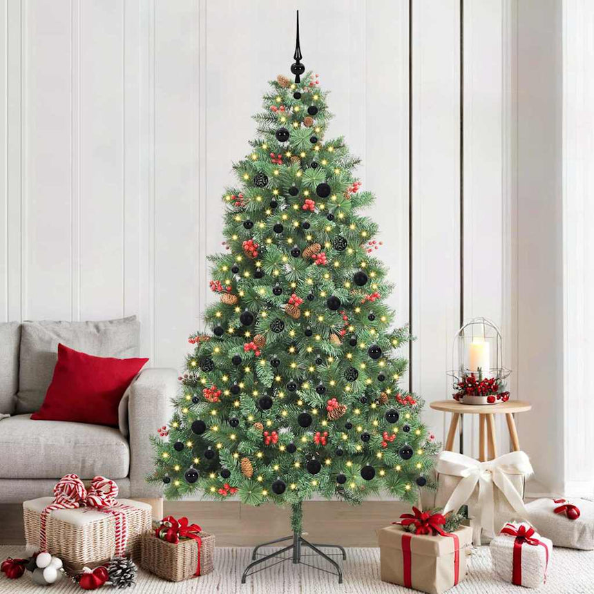 Kunstkerstboom Groen Pvc En Metalen