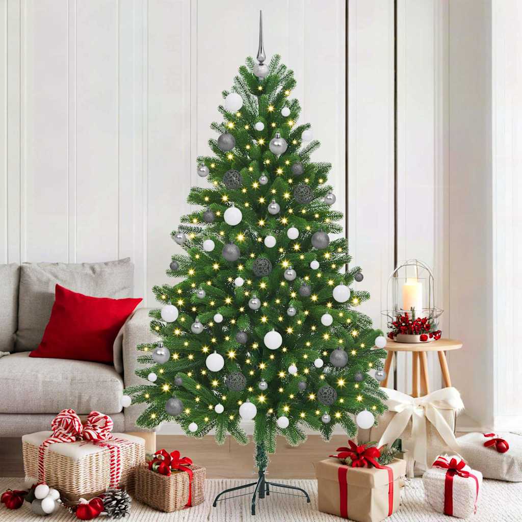 Kerstboom Met 300 Led Met Standaard Groen 180 Cm Pe