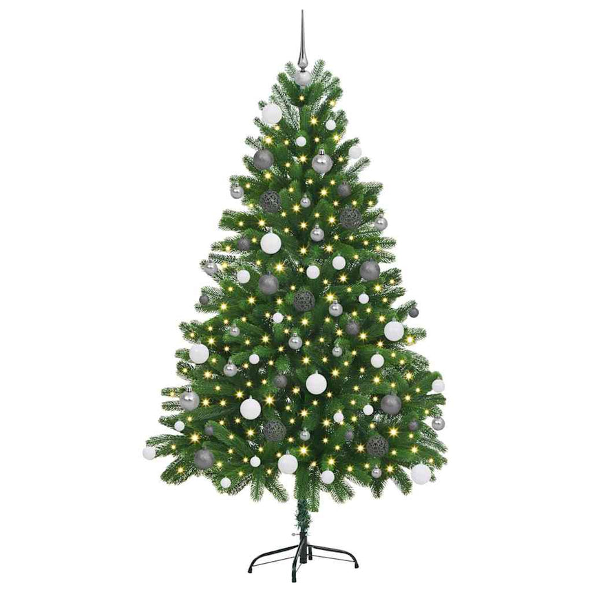 Kerstboom Met 300 Led Met Standaard Groen 180 Cm Pe
