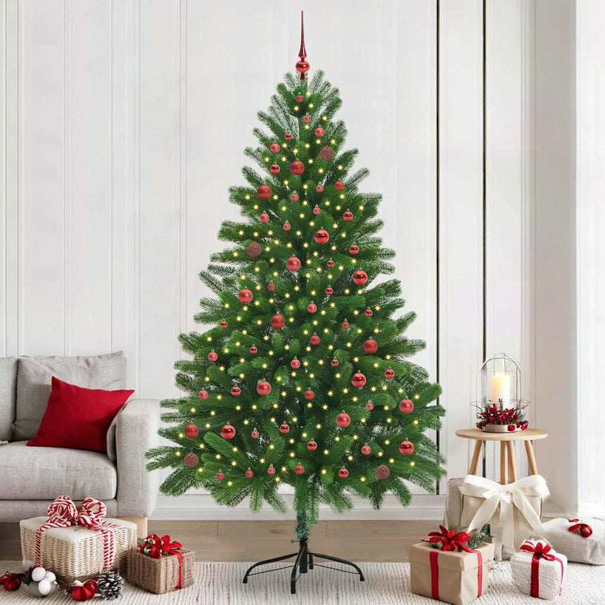 Kerstboom Met 300 Led Met Standaard Groen 210 Cm Pe