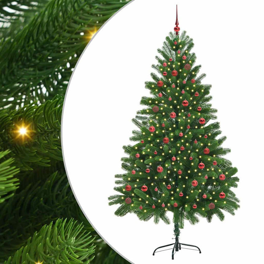 Kerstboom Met 300 Led Met Standaard Groen 210 Cm Pe