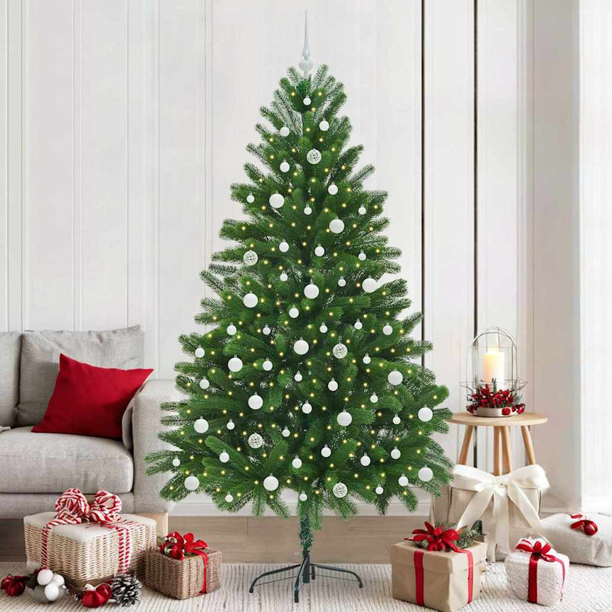 Kerstboom Met 300 Led Met Standaard Groen 210 Cm Pe