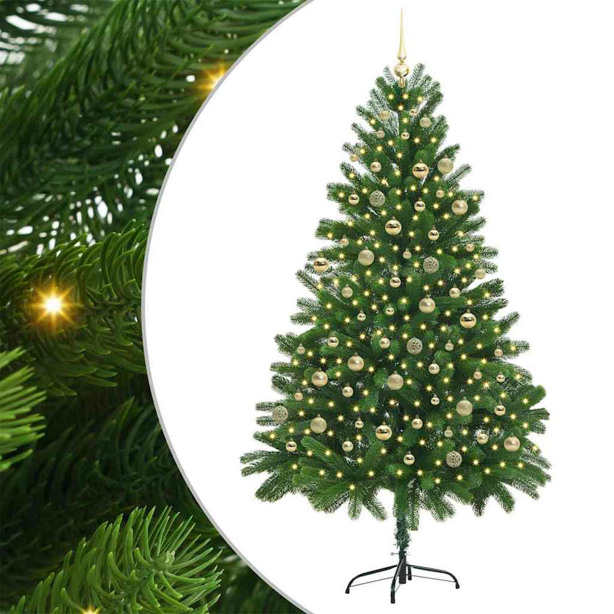 Kerstboom Met 300 Led Met Standaard Groen 210 Cm Pe