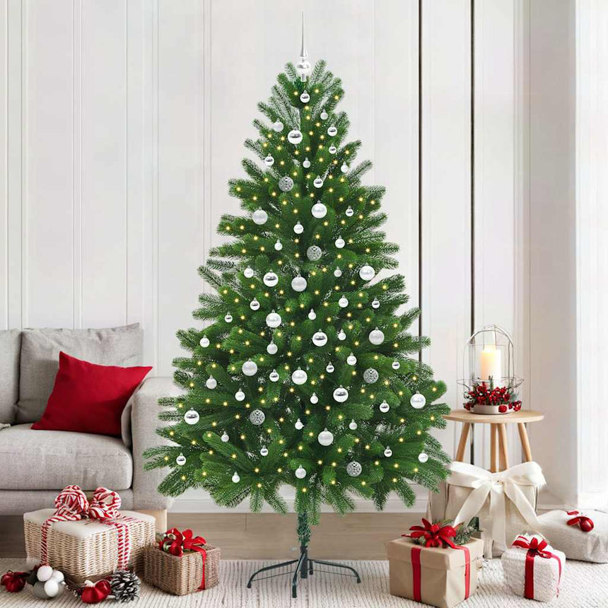 Kerstboom Met 300 Led Met Standaard Groen 210 Cm Pe