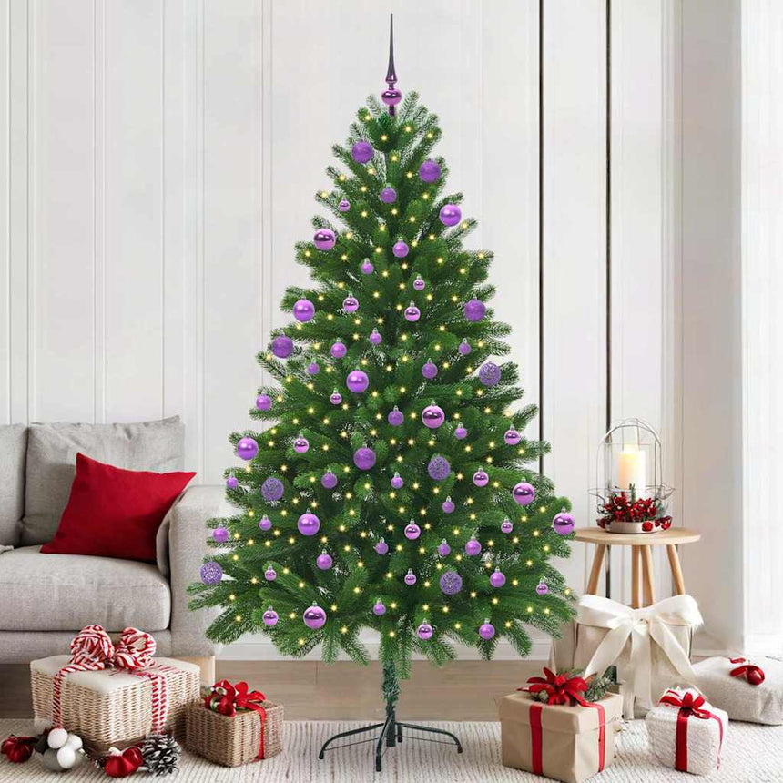 Kerstboom Met 300 Led Met Standaard Groen 210 Cm Pe