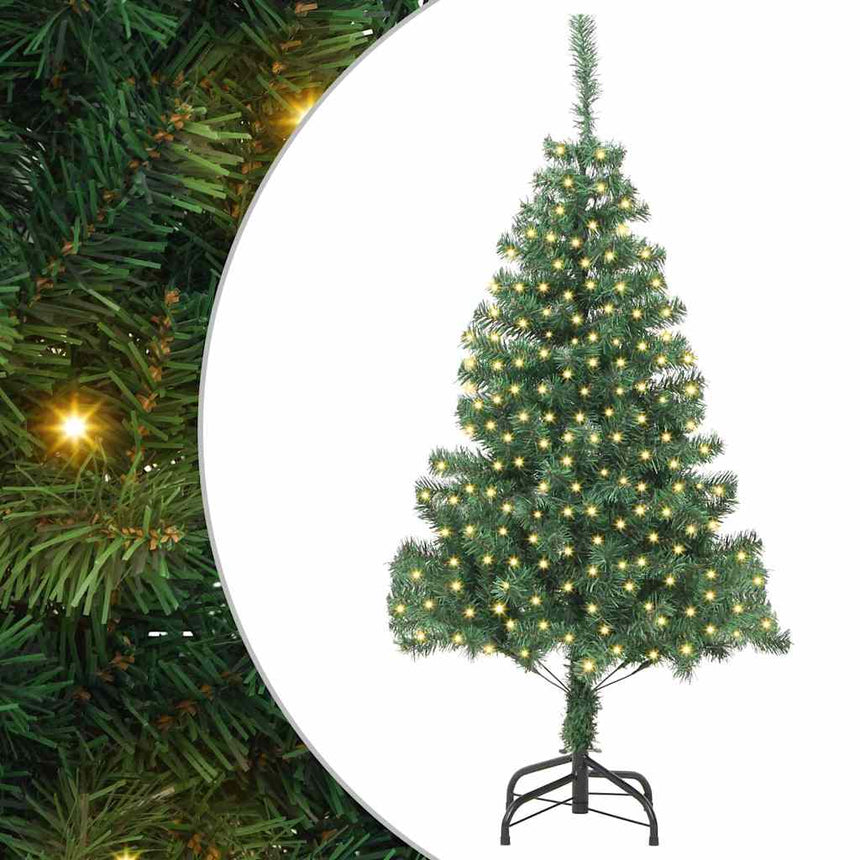 Kerstboom Met 300 Led Met Standaard Pvc Groen