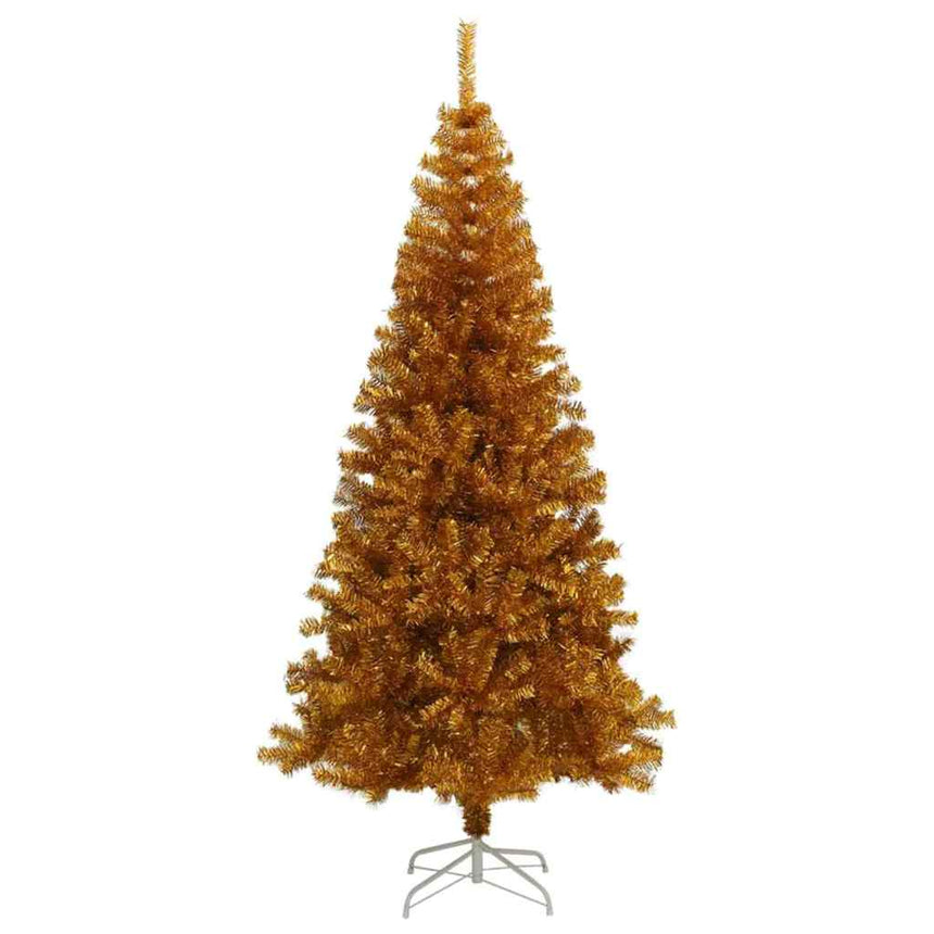 Kerstboom Met 300 Led Met Standaard Pet Goud