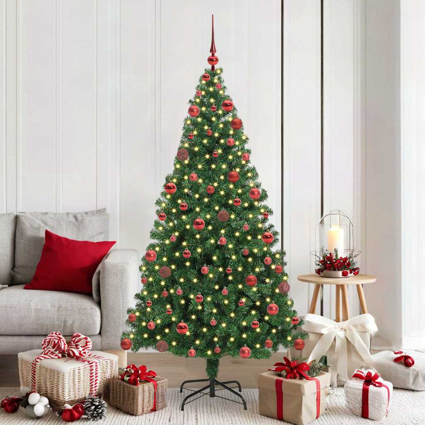 Kunstkerstboom Pvc En Staal En Kunststof