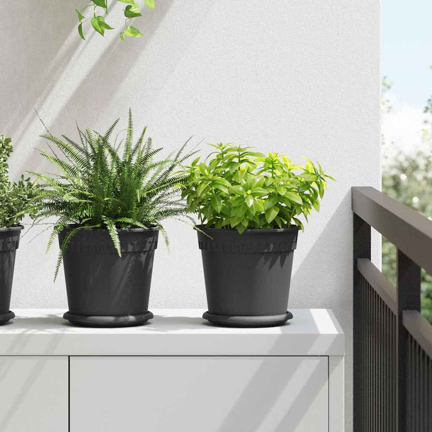Ronde Bloempot 6 Pcs Kunststof