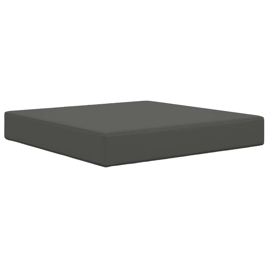Buitenbankkussen 60 X 60 X 8 Cm Polyester Antraciet