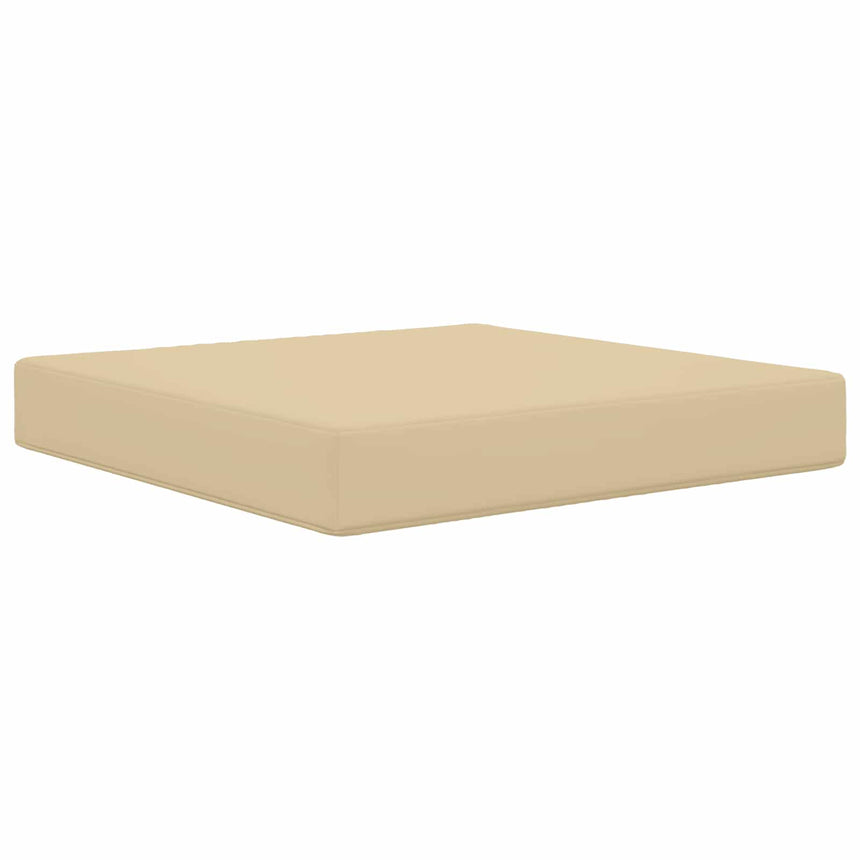 Buitenbankkussen 60 X 60 X 8 Cm Polyester Beige