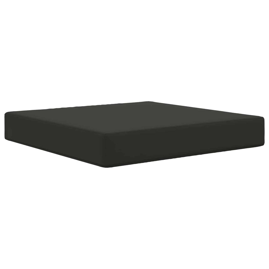 Buitenbankkussen 60 X 60 X 8 Cm Polyester Zwart