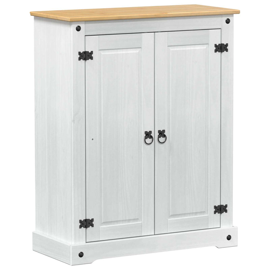 Schoenenkast 86 X 38,5 X 108 Cm Massief Grenenhout
