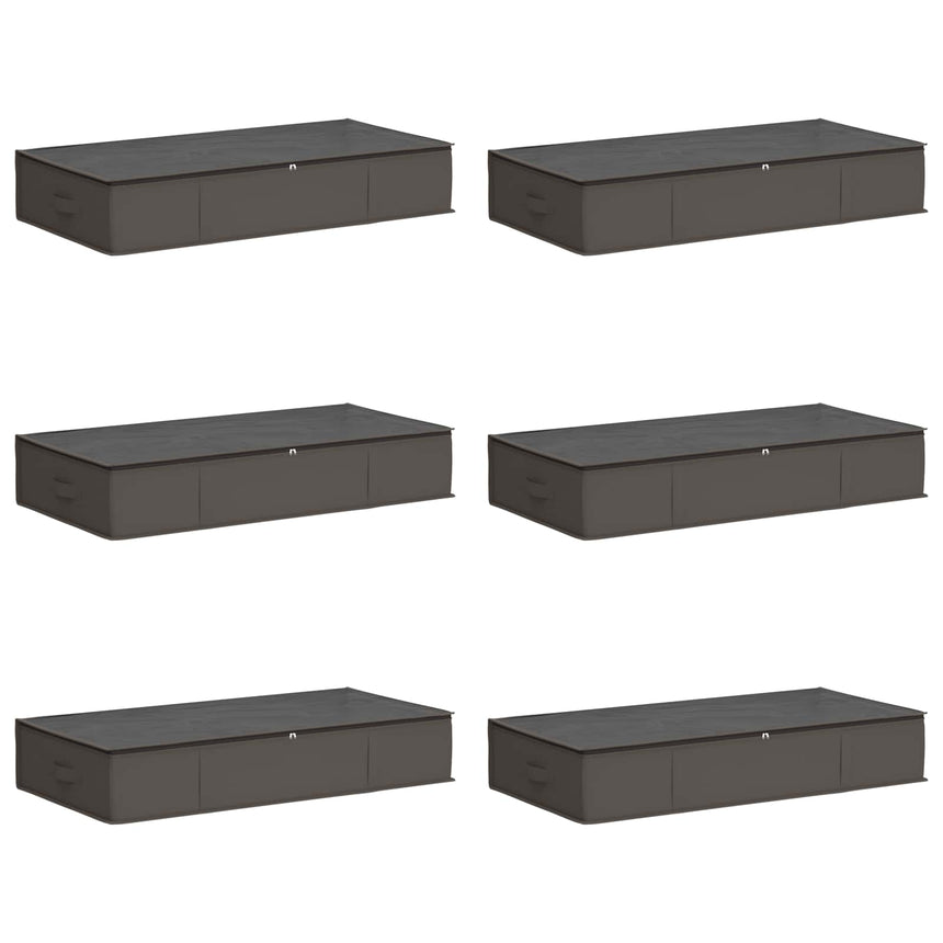 Opbergdoos Met Transparant Bovenraam 6 Pcs Nonwoven Stof