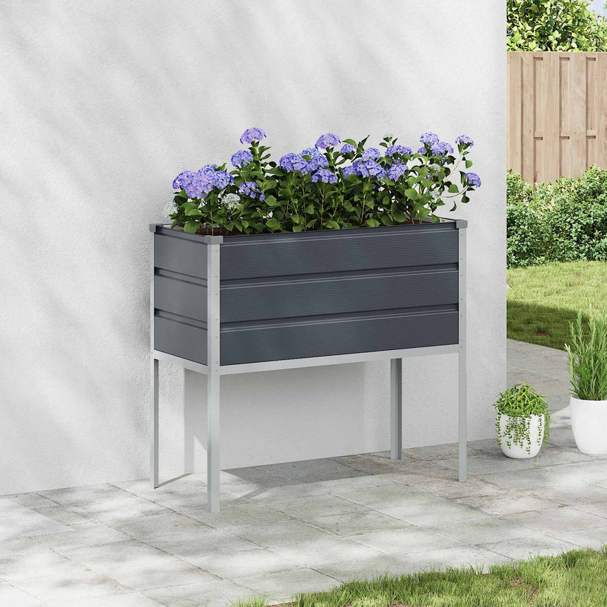 Plantenbak 100 X 45 X 90 Cm Gegevens Staal