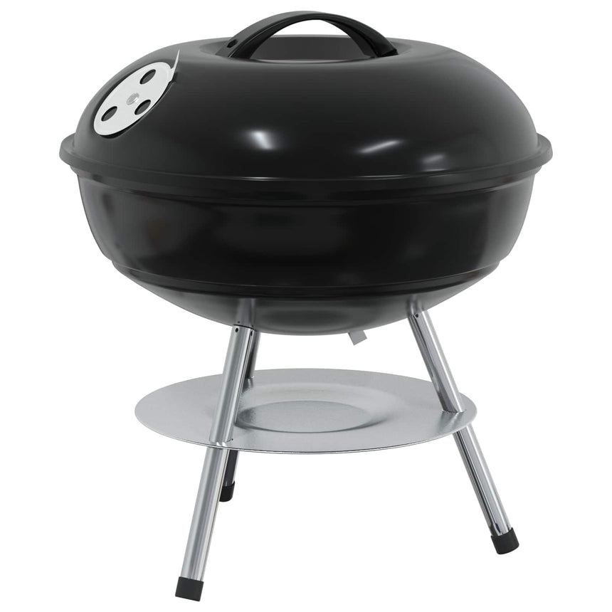 Houtskool Grill Zwart 36,5 X 36,5 X 40 Cm