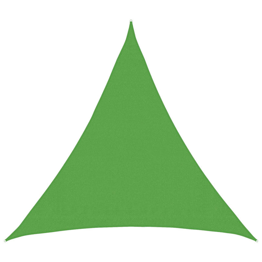 Zonnezeil 160 G/M² 4,5X4,5X4,5 M Hdpe Lichtgroen