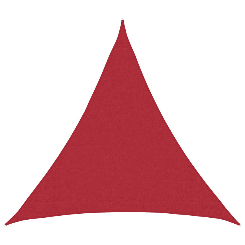 Zonnezeil 160 G/M² Hdpe Rood