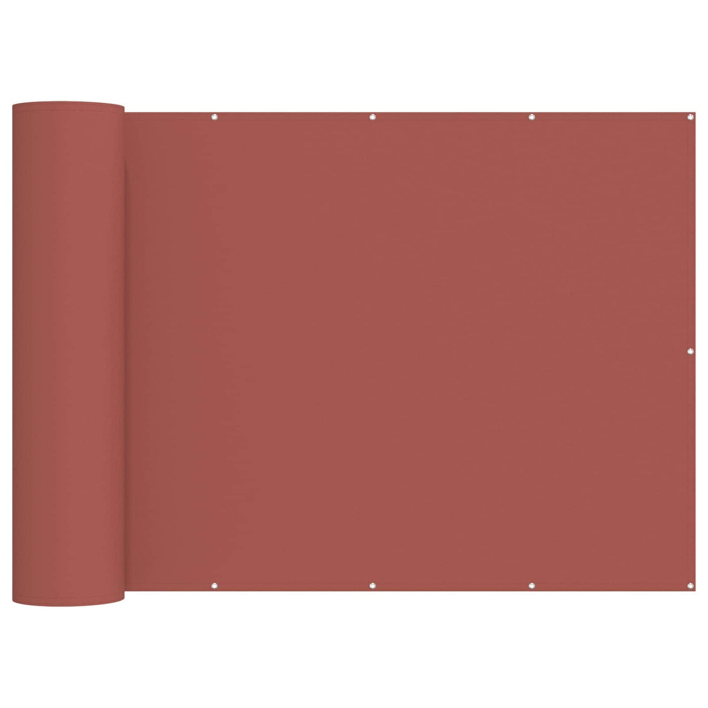 Balkon Privacy Scherm Stof Met Pu-Coating Terracotta