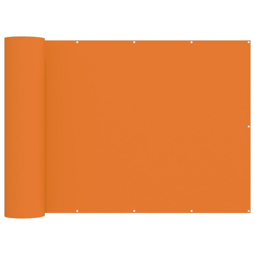 Balkon Privacy Scherm Stof Met Pu-Coating Oranje
