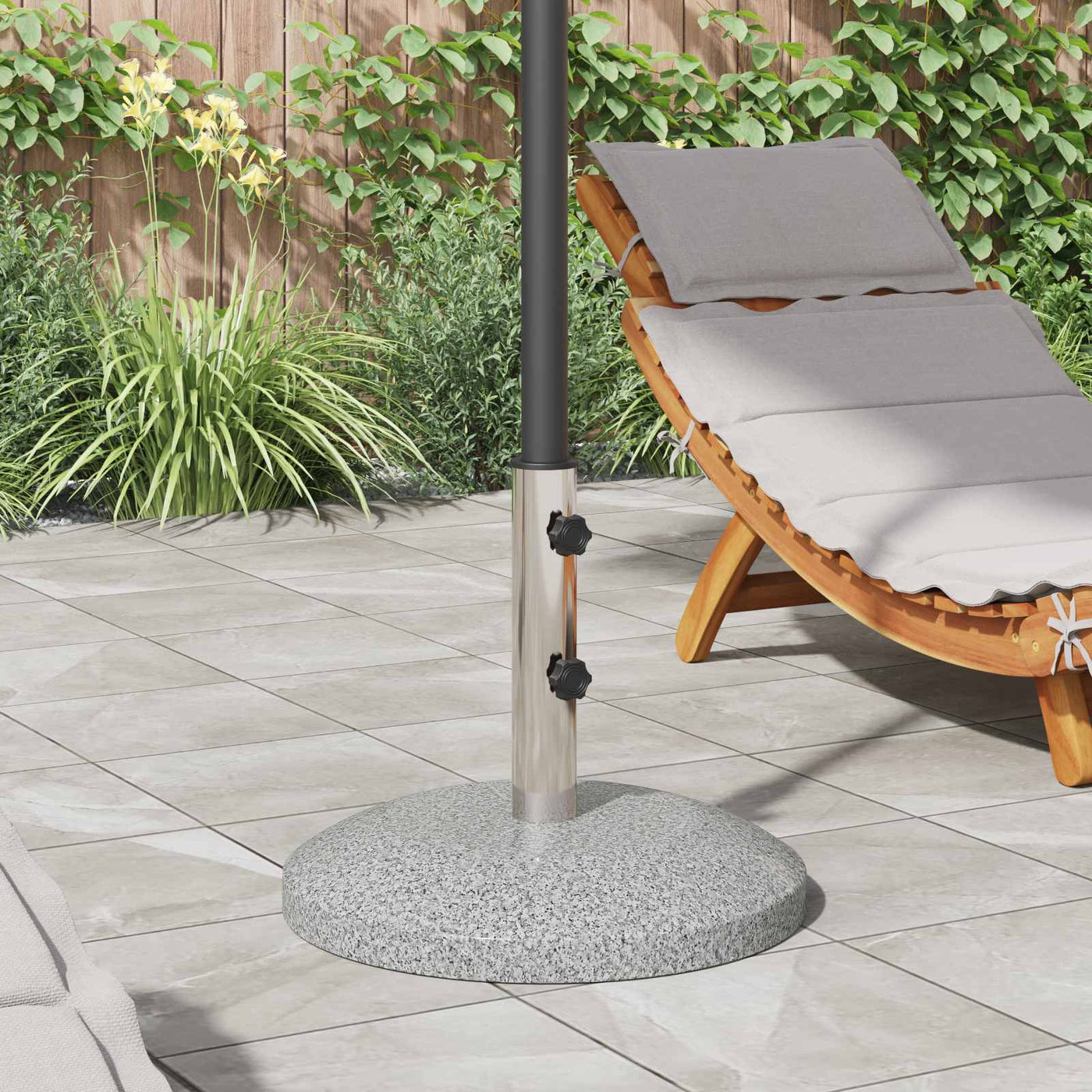 Parasol Basisbuis 0.63 Kg Natuurlijk Rvs