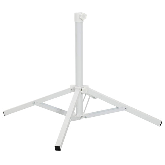 Parasol Stand Wit Staal Voor 25-32 Mm Paal