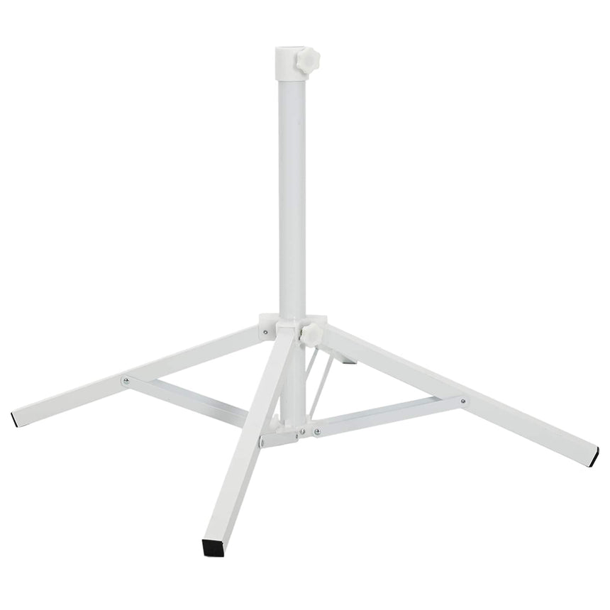 Parasol Stand Wit Staal Voor 25-32 Mm Paal