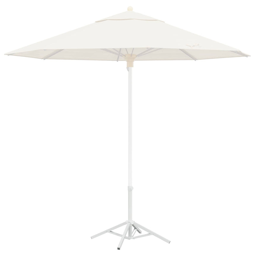 Parasol Stand Wit Staal Voor 25-32 Mm Paal