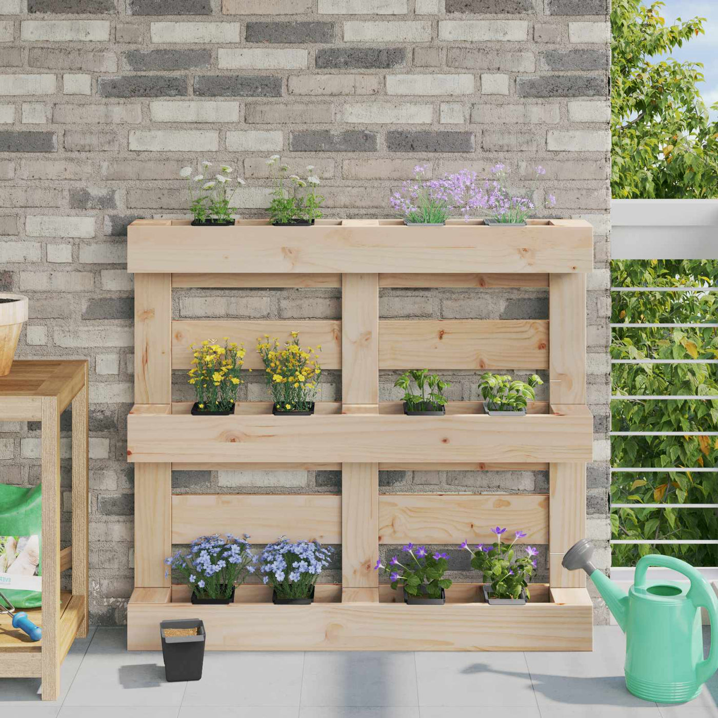 Bloembakken Voor Euro-Pallets 24 Pcs