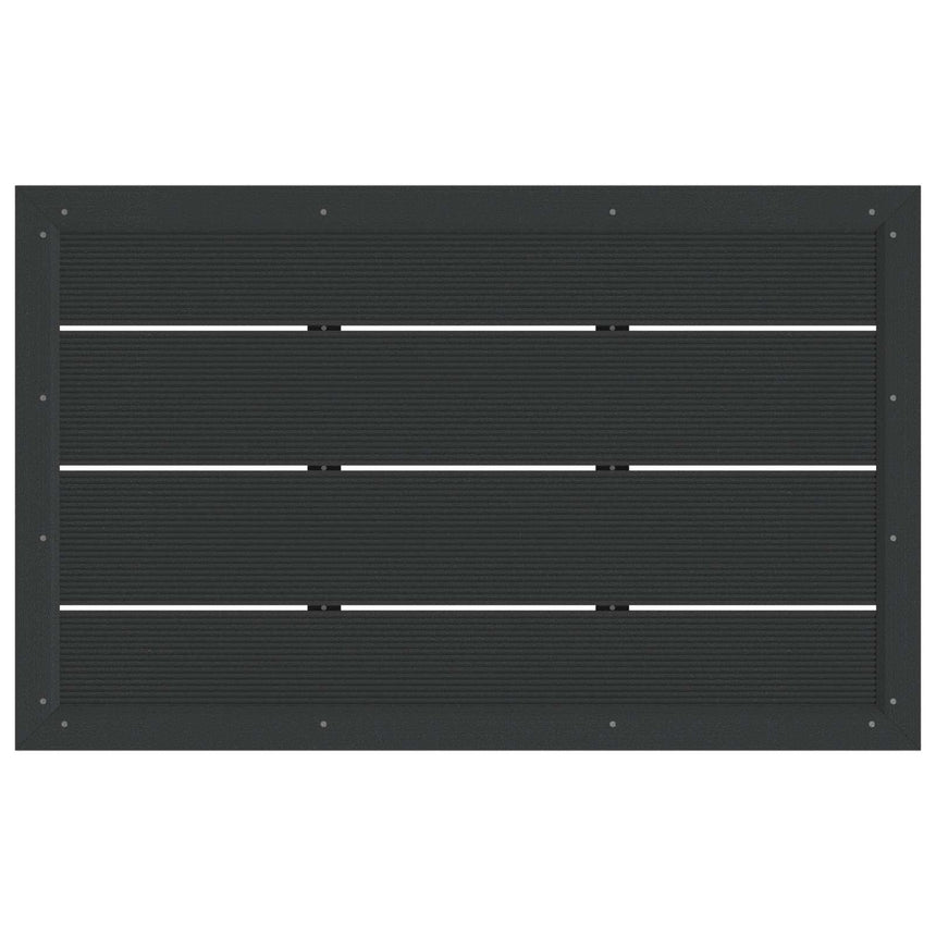 Douche Basisplaat Zwart 101 X 63 X 5,5 Cm Wpc