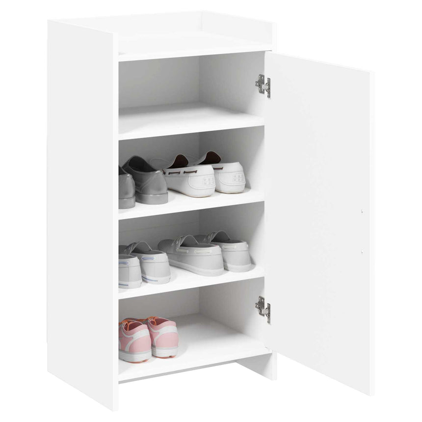 Schoenenkast Met Opslag 48 X 36 X 92 Cm Bewerkt Hout
