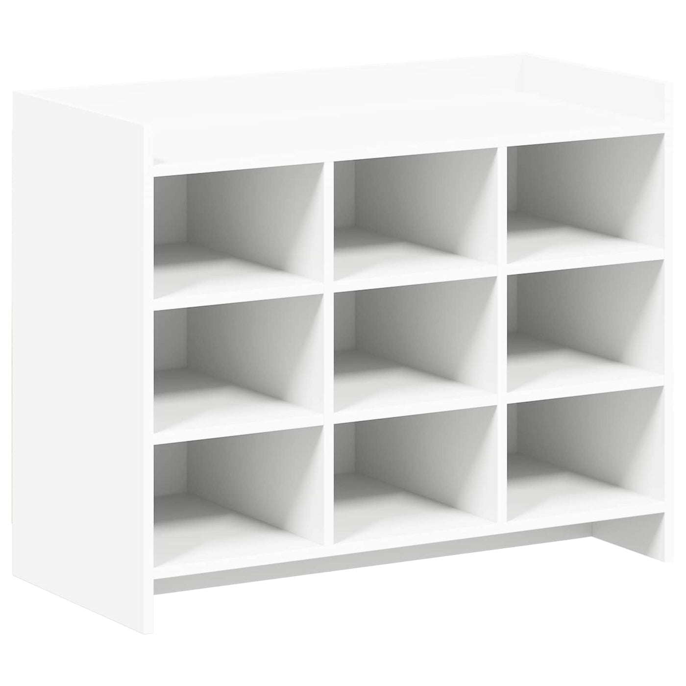 Schoenenkast Met Opslag 85 X 39,5 X 70 Cm Bewerkt Hout