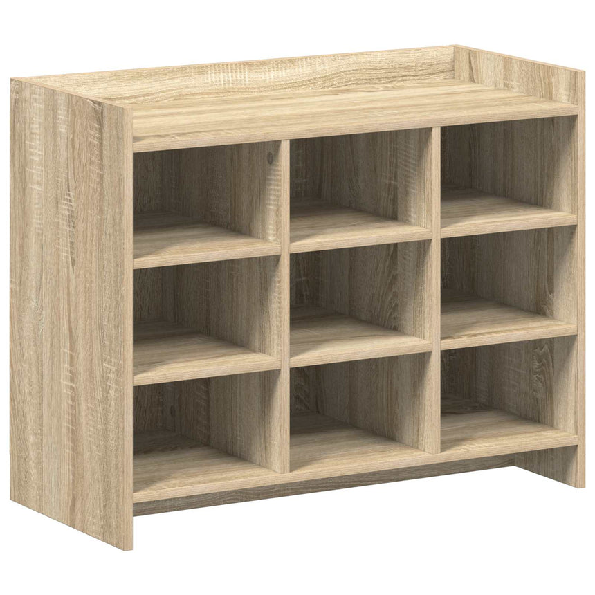 Schoenenkast Met Opslag 85 X 39,5 X 70 Cm Bewerkt Hout