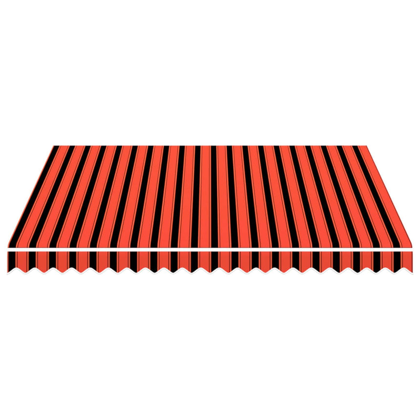 Vervangingsdoek Voor Zonnescherm Oranje En Bruin
