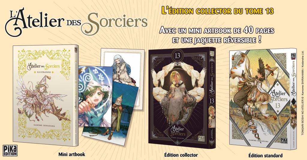 L'ATELIER DES SORCIERS - Tome 13 - EDITION COLLECTOR