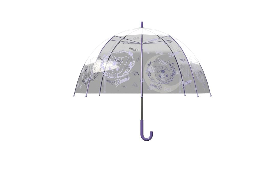 KUROMI - Parapluie "Bubble" Transparent Manuel 57 cm