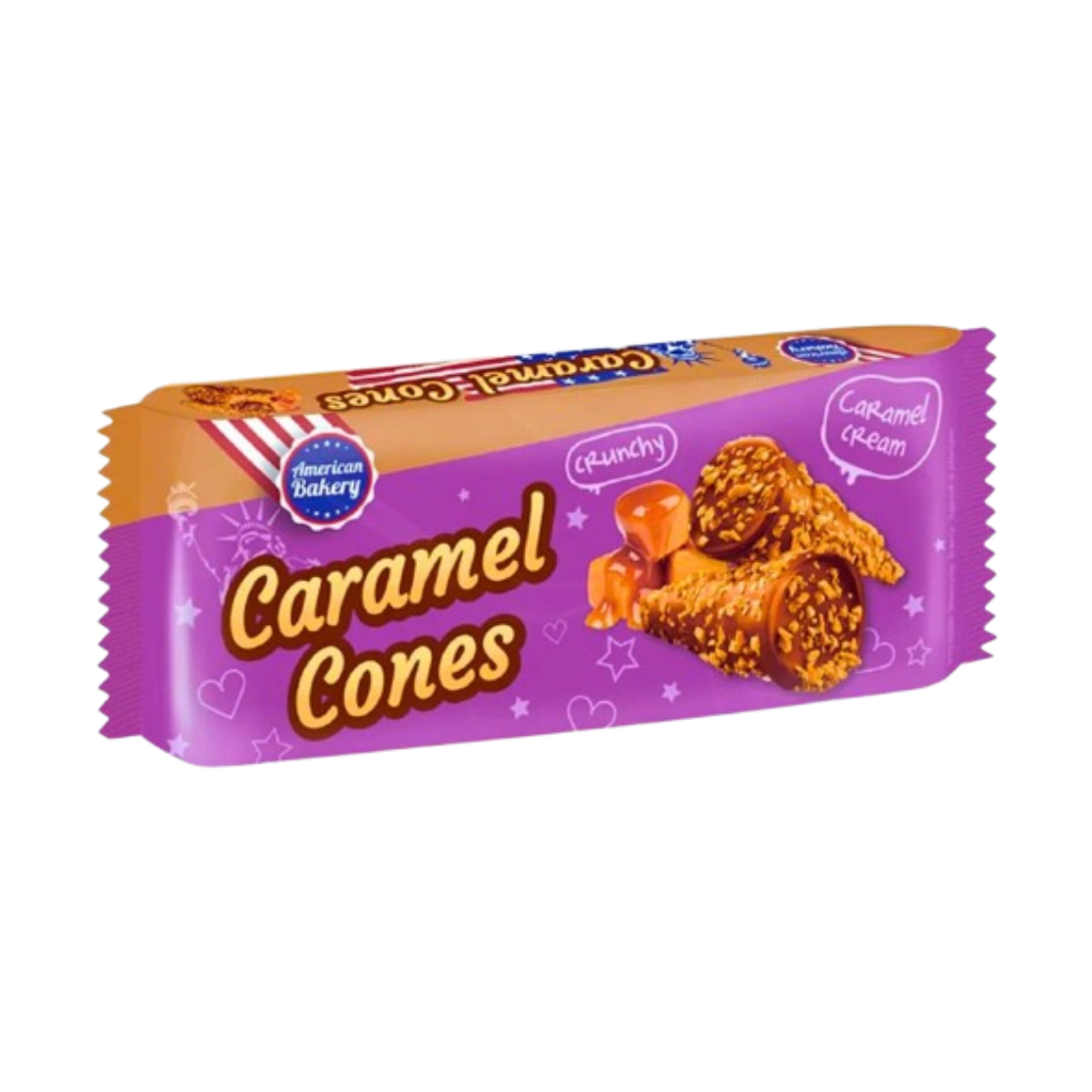 American Bakery Cones Caramel