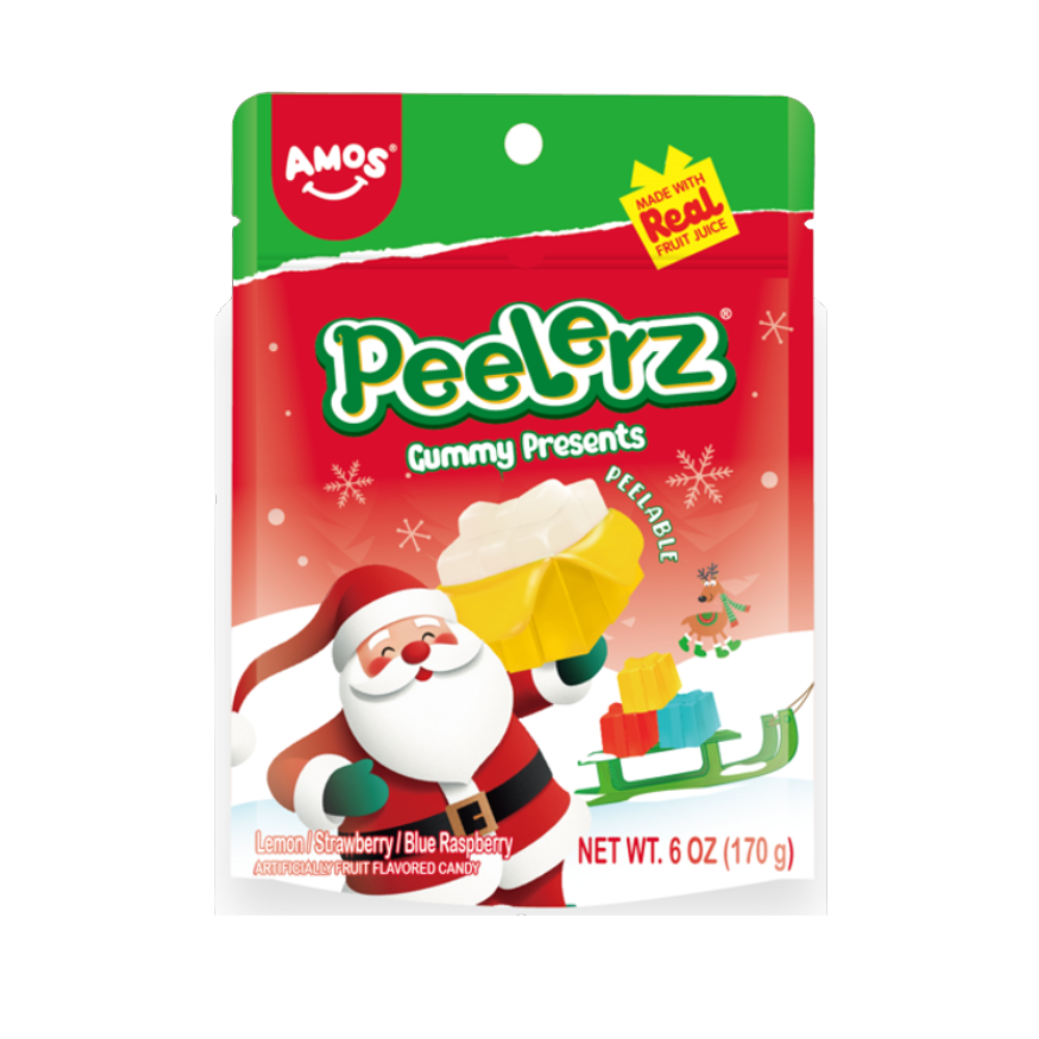 Amos Peelerz Gummy Christmas Presents
