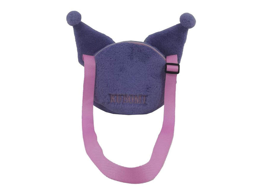 KUROMI - Purple - Sac à Bandouilère Fourrure - 24x8x6cm