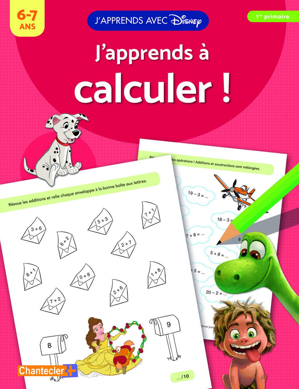 J'apprends avec Disney - J'apprends à calculer ! - (6-7 ans)