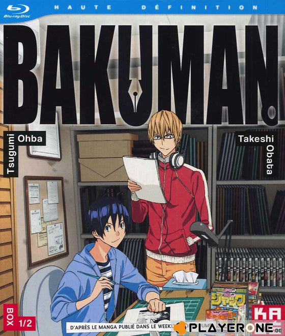 Blu Ray - BAKUMAN - Saison 1 : BOX 1/2