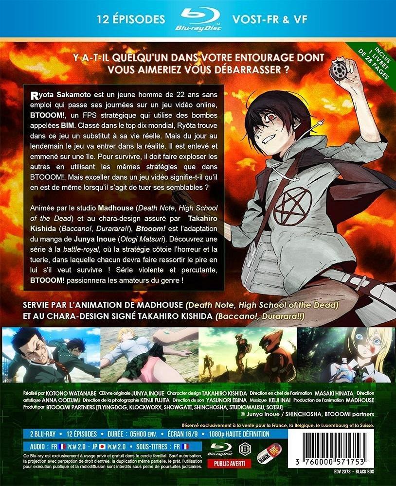 BTOOOM ! - Intégrale - Coffret Blu-Ray+Livret - Edition Saphir