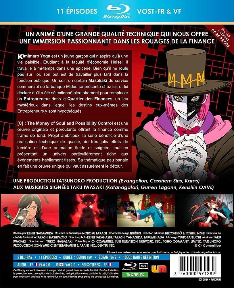 C-CONTROL The Money of Soul ... - Intégrale Ed Saphir Blu-Ray + Livret
